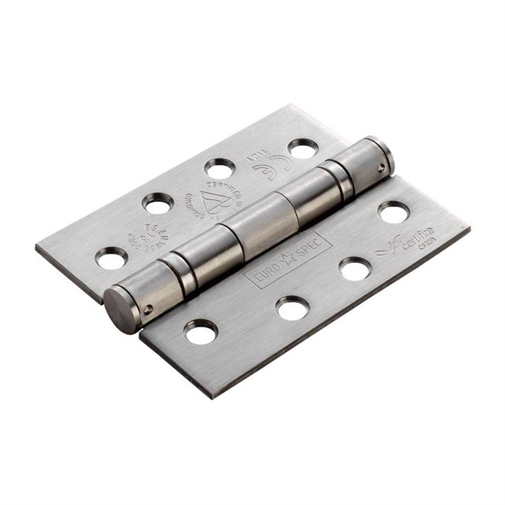 Ball Bearing Hinge 102mm x 76mm x 3mm Satin